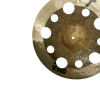 Cymbales Tongxiang Effect Série T 18'' Ozone B20 Bronze Fabriquées à la main de haute qualité Accessoires de batterie professionnels