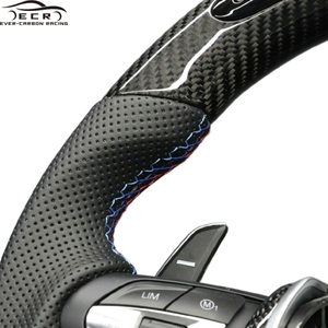 Volante Deportivo LED Ever-Carbon Racing ECR, <span class=keywords><strong>Precio</strong></span> de Fábrica, para BMW X5 F20 F10, Volante de Fibra de Carbono - Product Image 5