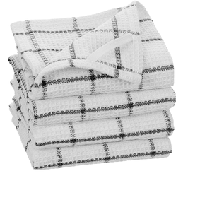 400GSM 16*24 Waffle Weave Quick-Dry <b>Hand</b> <b>Towel</b> Customized Print <b>White</b> Tea <b>Towel</b> Blank Kitchen <b>Towels</b> - Product Image 2