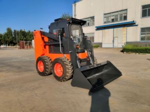 Máy xúc lật mạnh mẽ 55Kw Trọng lượng vận hành 3,3ton & công suất xô 0, 5m ³ | cho xây dựng và trang trại - Product Image 2