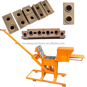 เครื่องอัดรีดอิฐและเครื่องตัดอิฐอัตโนมัติเต็มรูปแบบ ใช้พลาสติกรีไซเคิลและทราย ใช้พลังงานไฟฟ้า ราคาประหยัด สำหรับทำอิฐดินเผาแบบกลวง - Product Image 1