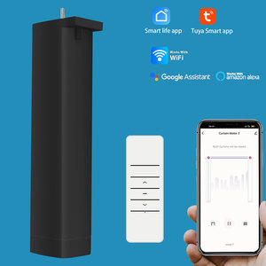 Szmyq Tuya Nhà Thông Minh <span class=keywords><strong>LED</strong></span> Video Nhôm Ngoài Trời Kỹ Thuật Số Nước Từ Vải Rèm Cửa Cho Patio Không Thấm Nước Que Đôi Tường - Product Image 3