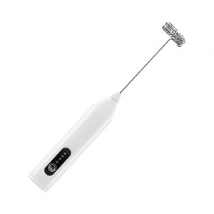 2025 Hot Selling Electric Milk Frother Home <b>Portable</b> Stainless Steel Handheld Mini Electric Foam <b>Maker</b> for Business - Product Image 1