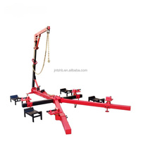 Banc de réparation de carrosserie automobile avec machine à châssis et table de traction pour débosselage, équipement de réparation de châssis automobile