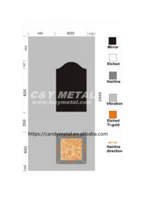 ห้องโดยสารลิฟต์สเตนเลสทนทานต่อการกัดกร่อนสำหรับพื้นที่ชายฝั่ง - Product Image 6
