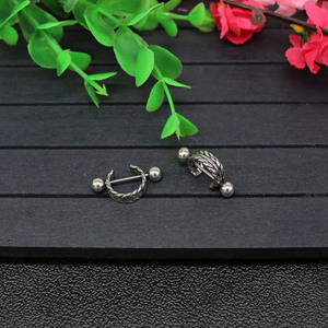 yunnique Tibetan <b>Silver</b> <b>Stud</b> Earrings Geometric Design Stainless Steel Post For Men And Women Fashion Jewelry - Product Image 5
