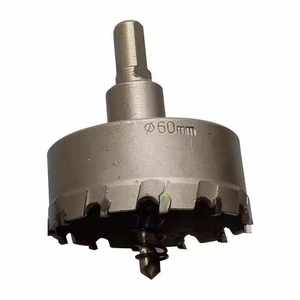 Kit de scie cloche à ressort avec mandrin coupe métal <span class=keywords><strong>bois</strong></span> plastique pour un <span class=keywords><strong>bricolage</strong></span> rapide et efficace et une perceuse à usage professionnel - Product Image 6