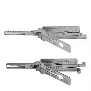 Herramienta Lishi 2 en 1 Plateada para 2017/2021, Herramienta de Cerrajería para Abrir Puertas de Automóviles - Product Image 1