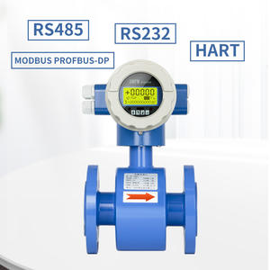 Medidor de flujo electromagnético personalizable de acero inoxidable 4-20mA, medidor de flujo integrado de líquido para agua, aceite, Gas, aire, aguas residuales, OEM - Product Image 3