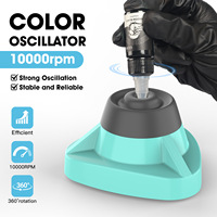 Agitateur d'encre de tatouage sans fil, mélangeur d'encre de tatouage 10000 tr/min, charge Type-C, puissant agitateur de pigments pour un mélange fluide et robuste