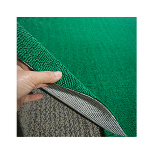Màu Xanh Lá Cây Vòng Tròn Lông Cừu Thảm Khu Vực Lớn Bao Phủ Phòng Khách Cầu Thang Lưới Cây Gai Dầu Phía Dưới Chống-Trượt Khách Sạn Hiện Đại Thảm - Product Image 1