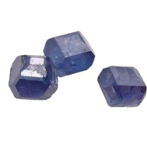 Diamant brut fantaisie bleu cultivé en laboratoire HPHT CVD, cristal de diamant coloré non taillé pour la fabrication de bijoux et matière première - Product Image 1