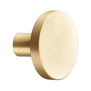 Pomos Redondos de Latón para Cómodas, Tiradores de Cajones, Manijas para Puertas de Gabinetes, Tiradores de Herrajes de Cocina Dorados Simples - Product Image 5