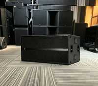 Système de sonorisation professionnel avec caisson de basses actif double de 18 pouces 9006as SUB, caissons de basses puissants 9006-as