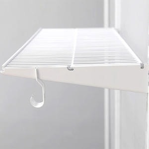 Stalen Wandrail Beugel Metalen Draad Wandrek Beugel Voor Wandrekken Systeem Opberg Meubelen Hardware Plank Ondersteunt & Rekken - Product Image 4