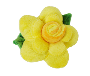 ingrosso fabbrica rosa fiore animale domestico giocattoli di peluche cane tiro giocattoli da compagnia giocattoli squeaker - Product Image 3