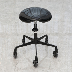 Bojue Ladies Dryer Hydraulic <strong>Beauty</strong> Saloon Barber <strong>pink</strong> and Gold Transparent Acrylic Chairs Furniture Hairdressing <strong>Salon</strong> Stools - Product Image 3