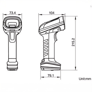 Lecteur de codes portable industriel durable Hikrobot série IDH7000, interface USB et réseau, <span class=keywords><strong>scanner</strong></span> haute précision en stock - Product Image 5