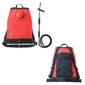 Düşük fiyat taşınabilir katlanabilir yumuşak yangın sırt çantası. Taşıma söndürücü 16L 20L su sis söndürücü orman sırt çantası püskürtücü