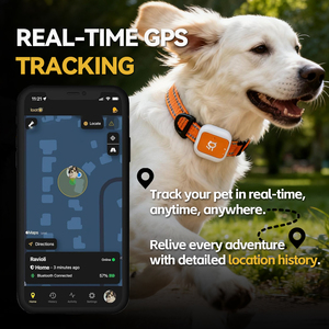 ปลอกคอติดตามสัตว์เลี้ยง GPS BeiDou รุ่นใหม่ ปี 2026 พร้อมรั้วไร้สาย แอปพลิเคชัน ตรวจสอบแบบเรียลไทม์ - Product Image 3