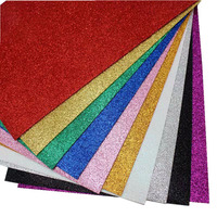 Lot de 10 feuilles de mousse EVA scintillante de 2 mm (15,7 x 23,5 pouces) pour cadeaux, artisanat, découpe, cartes, projets DIY, matériau brut