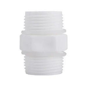 Water Quick Flow 20 25 32 PPR Double Outer Thread Pipe Fittings Connector for Plumbing Applications