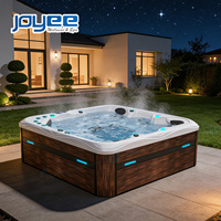 JOYEE Offre Spéciale Spa Extérieur pour 5 Personnes, Bain à Remous de Jardin de Qualité Supérieure, Fabricant Chinois Fiable