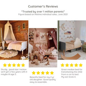 Solo B2B Struttura <span class=keywords><strong>Letto</strong></span> Boori per Bambini Misura Singola in Legno, <span class=keywords><strong>Letto</strong></span> <span class=keywords><strong>Montessori</strong></span> per Bambino e <span class=keywords><strong>Bambina</strong></span> con Sgabello Poggiapiedi - Product Image 6