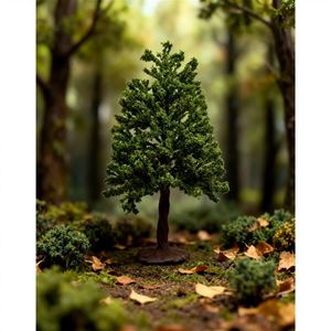 Árboles de Pino en Miniatura Hechos a Mano de Plástico para Decoración del Hogar, Ideales para Paisajes y Maquetas de Trenes - Product Image 2