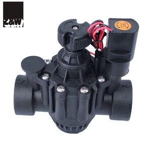 150P <strong>1.5</strong>&quot; <strong>Solenoid</strong> <strong>Valve</strong> 1-1/2 <strong>INCH</strong> Electric Magnetic Plastic Irrigation Remote Flow Control Globe and Angle AC DC Latching