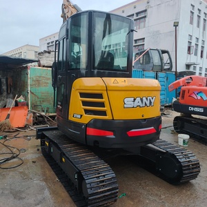 รถขุด SANY SY55U มือสองสภาพ 95% น้ำหนัก 5.5 ตัน พร้อมใบรับรอง EPA CE รถขุดขนาดเล็กสำหรับใช้งานในฟาร์มและครัวเรือน รถขุดขนาดเล็ก SANY 55 สำหรับขาย - Product Image 2