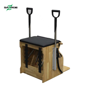 SAERDE Home Fitness Studio Peralatan Yoga Portabel Kursi Stabilitas Wunda Pilates Garansi 5 Tahun Dapat Disesuaikan Tahan Lama Kayu - Product Image 2