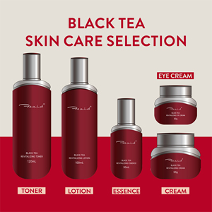 Vente chaude Organique Thé Noir Soins De La Peau Ensemble Naturel Apaisant Hydratant Hydratant Réparation Glowing Blanchissant Soins De La Peau - Product Image 6