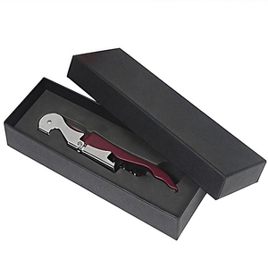 Ouvre-<span class=keywords><strong>bouteille</strong></span> à vin en métal personnalisé HXY, <span class=keywords><strong>tire</strong></span>-<span class=keywords><strong>bouchon</strong></span> en acier inoxydable, couteau hippocampal, accessoires à vin, <span class=keywords><strong>tire</strong></span>-<span class=keywords><strong>bouchon</strong></span> de serveur dans un coffret cadeau - Product Image 6