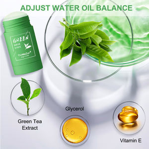 แผ่นมาส์กหน้าโคลนมะเขือยาว,แท่งโคลนโคลนโคลนบริสุทธิ์ชาเขียวออร์แกนิคบริสุทธิ์ - Product Image 6