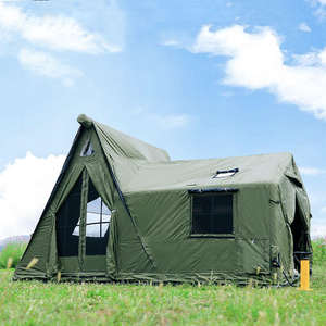 Carpa inflable de lujo con diseño moderno, plegable, fácil de transportar y guardar. - Product Image 2