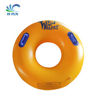 Tube de piscine gonflable pour parc aquatique intérieur/extérieur, tube de rivière en PVC de 36 pouces pour piscine à dérive lente