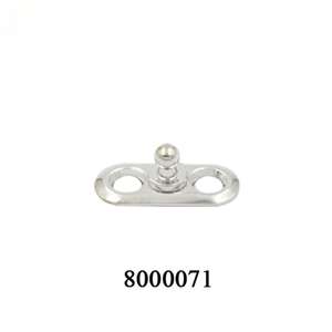 Broches Cromados Niquelados 8000071 para Yates, Barcos, Autos, Guitarras, Toldos, Lona, Botones, Cierres en Material de Cobre Negro - Product Image 1