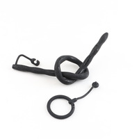 Dilatateur de silicone de cathéter urétral creux de longue tige équine d'hommes adultes pour le mâle