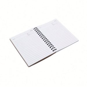 Cuaderno Personalizable Qualisub A6 con Cubierta de PET y Espiral, Cuaderno Sublimable en Blanco, Bloc de Notas Adhesivas de Colores para Promociones - Product Image 2