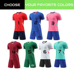 Seragam Sepak Bola Cetak Kustom Berkualitas Tinggi, Kaos Latihan Sepak Bola Bernapas, Perlengkapan Sepak Bola, Jersey Sepak Bola Retro Tim Kustom - Product Image 2