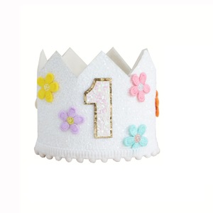 Bannière bohème Pafu avec des glands et des perles en bois, bannière de <span class=keywords><strong>chaise</strong></span> haute, bannière de fête d'anniversaire, drapeau pour bébé, <span class=keywords><strong>1er</strong></span> anniversaire - Product Image 6