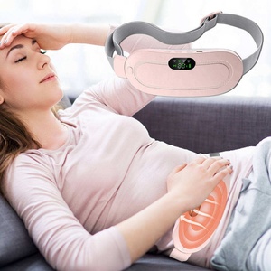 Portable Cordless Waist <b>Breast</b> Massager Belt Pain Relief Menstruation Heating <b>Pad</b> Belt for Period Cramps - Product Image 3
