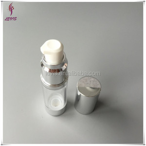 Envase Cosmético Plateado de 100 ml con Pulverizador, Botella Airless con Materiales SAN/ALU, Impresión Serigrafiada OEM - Product Image 4