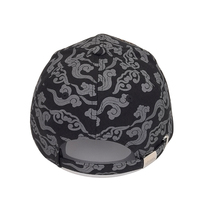 Venta al por mayor estilo chino nueva gorra dragón impreso sombrero de béisbol deportes al aire libre logotipo impreso sombrero personalizado bordado Diseño