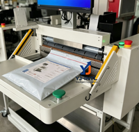Machine d'emballage express pour sachets, pochettes, sacs poly, colis et enveloppes – Scelleuse pour la logistique e-commerce