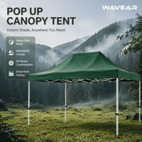 Tente personnalisée standard avec logo, imperméable, auvent pliant commercial triple couche pour événements, impression, exposition commerciale