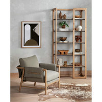 Fauteuil de salon design moderne du milieu du siècle, chaise individuelle en chenille pour hall d'hôtel, fauteuils d'appoint en bois pour chambre à coucher