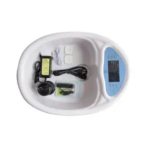 Baignoire à pied 10l fer hydrogène bain de pieds numérique détoxification 40W Machine de Spa pour pieds