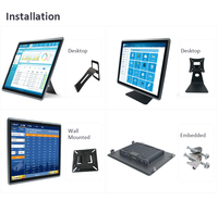 Panel PC Industrial Android de 13.3 Pulgadas, RK3399 1920x1080, Pantalla Táctil Impermeable IP65 con HDMI y USB, en Stock
